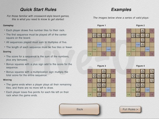 Five-O Rules Screenshot Thumbnail