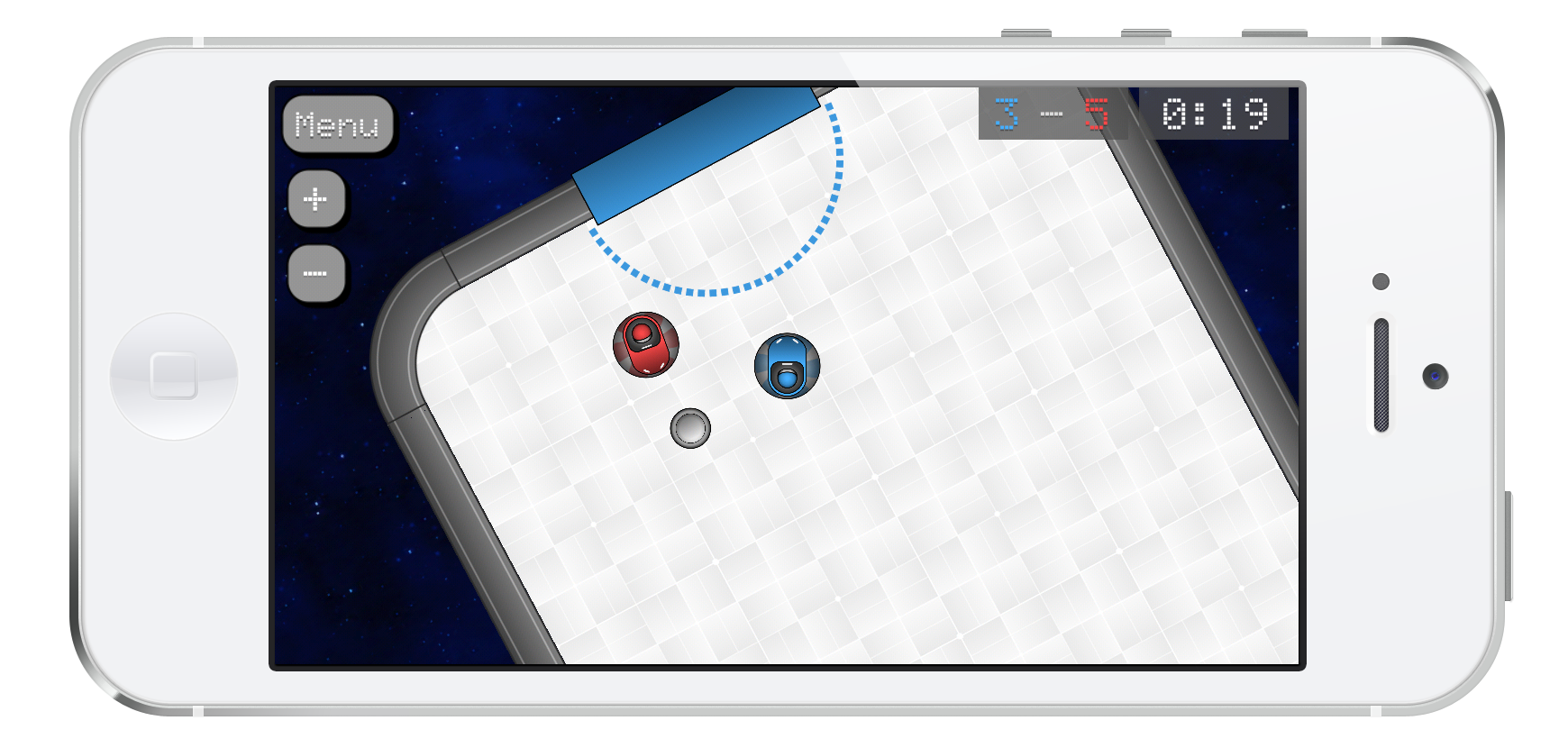 Bumper Kart Hockey Screenshot